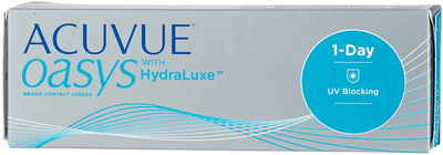 Контактні лінзи Johnson&Johnson Acuvue Oasys 1-Day with Hydraluxe BC=8.5 DIA=14.3 PWR=-11.00 10 лінз