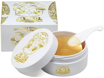Питательные патчи для области вокруг глаз Elizavecca Milky Piggy Hell Pore Gold Hyaluronic Acid Eye Patch 60 шт (8809389032891)