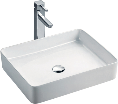 Раковина KOLLER POOL Kvadro KR-0510-WB 510х405 белая
