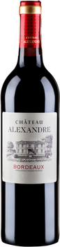 Вино Chateau Alexandre Bordeaux Rouge червоне сухе 0.75 л 12.5% (3500610026768)