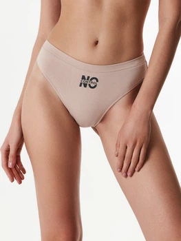 Трусики бразилиана женские Conte Elegant CE Tattoo Style LBR 1479 20С 1470ТСП XS Natural (4810226597033)