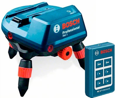 Поворотная стойка Bosch Professional RM 3 + пульт RC2 (0601092800)