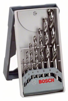 Набір свердел Bosch Professional HSS-G Mini-X-Line, 2, 3, 4, 5, 6, 8, 10 мм (2608589295)