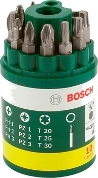 Набор бит Bosch 9 шт + универсальный держатель (2607019452)