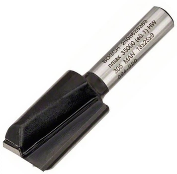 Фреза пазовая Bosch с двумя лезвиями, 8 мм, 18х25х56 мм (2608628389)