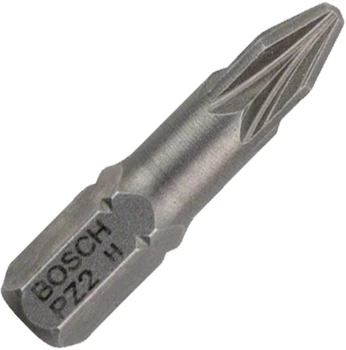 Бита Bosch Extra-Hart PZ2, 25 мм, 100 шт (2607001561)