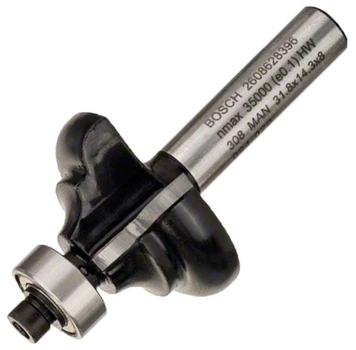 Фреза профільна C Bosch 8 мм, 9,5х14х57 мм, R4,8 (2608628396)