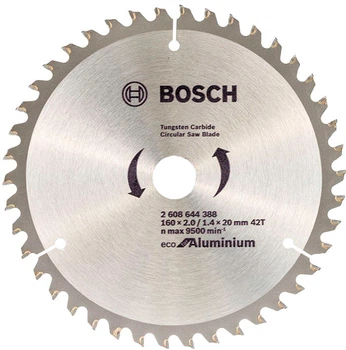 Пильный диск Bosch Eco for Aluminium 160x2,2x20-42T (2608644388)