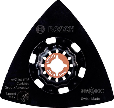 Шліфпластина Bosch AVZ 90 RT6, 90 мм, зерн. 60 (2608662907)