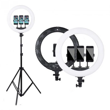 Кольцевая LED лампа Ring Light 45 см штатив с дистанционным пультом