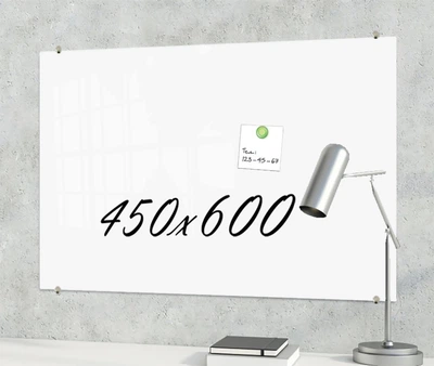 S-Mix Стеклянная маркерная не магнитная доска 600*450мм Белая 60-45 SB