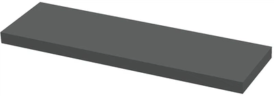 Полиця DC Gina 680х255х32 мм Графітова ordf (DC123948)
