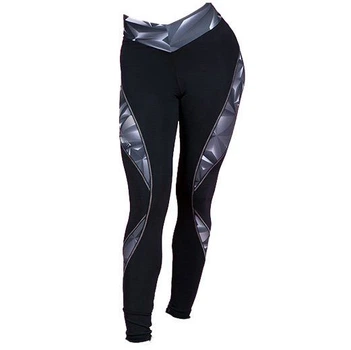Лосины спортивные S37-P31 Totalfit S Черно-серый (06399120)
