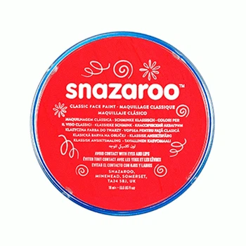 Аквагрим для лица и тела Snazaroo Classic 18 мл Красный (1118055)