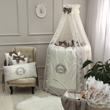 Комплект дитячого постільної Elegance какао овал 0245420