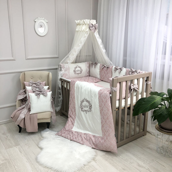Комплект дитячого постільного Elegance запорошена троянда стандарт 0245205