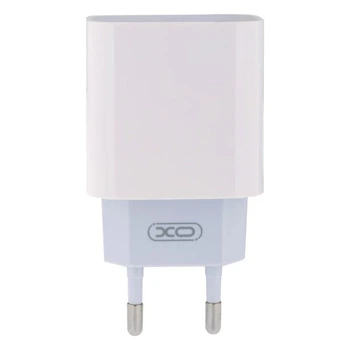 Мережний зарядний пристрій XO L77 PD 20w Type-C to Lightning (Білий)