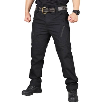 Тактические штаны Lesko X9 Black размер 3XL армейские брюки для военных