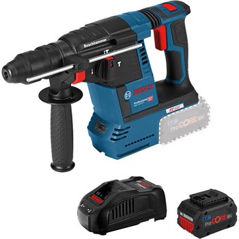 Аккумуляторный перфоратор Bosch Professional GBH 18 V-26 + 1 x аккумуляторная батарея ProCORE18V 8.0 Ah (0615990M3N)