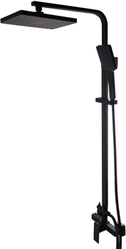 Душова система GLOBUS LUX Sicilia SBQ-SH-125-BB чорна