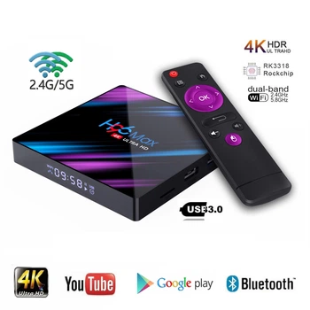 Смарт ТВ Приставка H96 Max 2/16GB Android 9.0 ROCKCHIP RK3318
