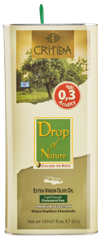 Масло оливковое Critida Drop Of Nature экстра вирджин 5 л (5203817300058)