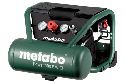 Компрессор Metabo Power 180-5 W OF, безмасляный, 1100 Вт, 230 В (Картон) 601531000 (5977)