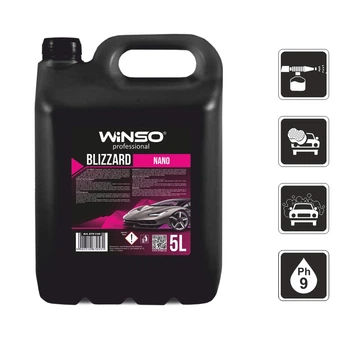 Шампунь для ручной мойки Winso Blizzard Nano Foam Shampoo 5л (880880)