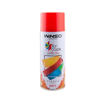 Краска высокотемпературная Spray 450 мл багрово-красный 600° (880430)