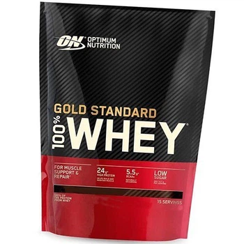 Сироватковий протеїн 100% Whey Gold Standard Optimum nutrition 450г Подвійний шоколад (29092004)
