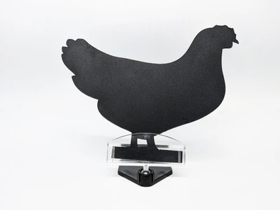 Меловой ценник POS STORE в форме курочки, для мясной выкладки