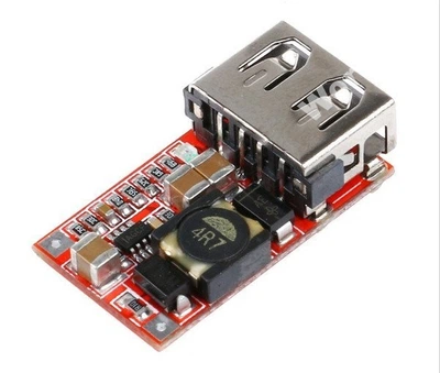 DC-DC Понижающий преобразователь 6-24V / USB 5V 3A