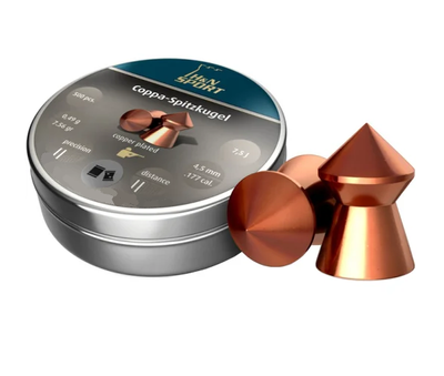 Пули пневм H&N Copper Spritzkugel, 500 шт/уп, 0,49 г 4,5 мм