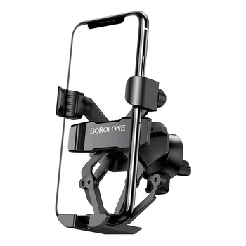 Держатель для телефона в машину BOROFONE BH32 Gracioso gravity linkage car holder. Black