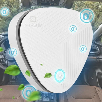 Очиститель воздуха озонатор ионизатор OZON (TURBO) USB White Персональный портативный Озоновый стерилизатор от бактерий