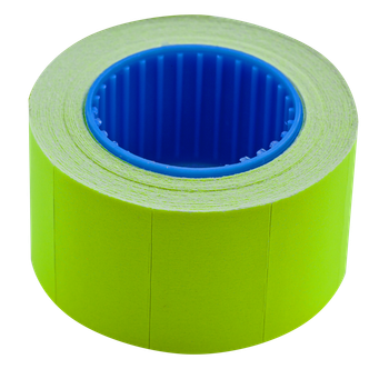 Цінник Buromax 26*16 прямокутний 6м 375шт Жовтий (BM.282103-08)