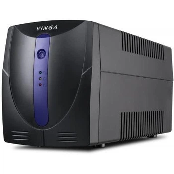 Устройство бесперебойного питания Vinga LED 600VA plastic case with USB (VPE-600PU)