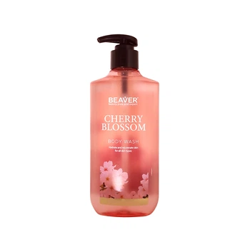 Гель для душу з екстрактом квітів Сакури - BEAVER Cherry Blossom Body Wash 400 мл