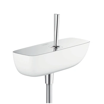 Cмеситель в душ одновентильный HANSGROHE PURAVIDA белый латунь без душевого набора 15672400