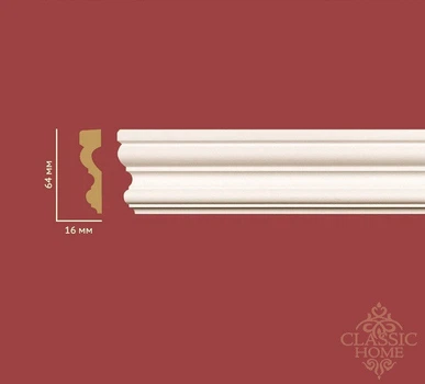 Молдинг Classic Home HM-43064 (64х16)мм