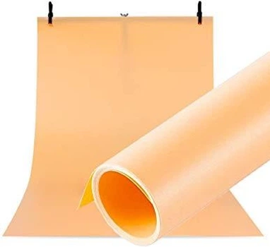 Фон для съёмки Visico PVC-7013 Orange (70x130см)