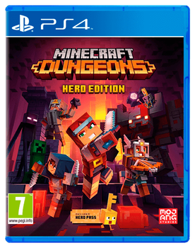 Гра Sony PlayStation 4 Minecraft Dungeons Hero Edition Російські Субтитри Б/У