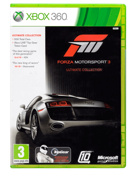 Игра Forza Motorsport 3 Ultimate Collection Microsoft Xbox 360 Русская Озвучка Б/У Хорошее