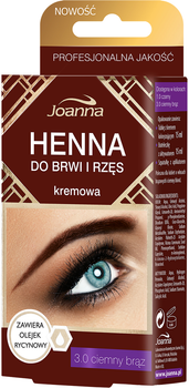 Фарба для брів і вій Joanna Tint Темно-коричнева 35 г (5901018016180)