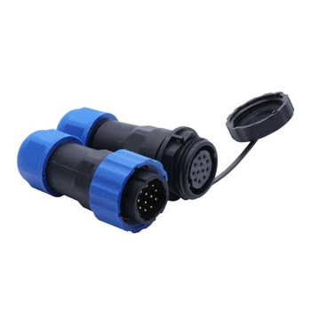 Роз'єм герметичний SZC21 14P-F-M (14pin, 5A, 250V)