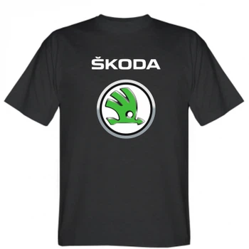 Мужская футболка Stedman Skoda Logo 3D M Чорний