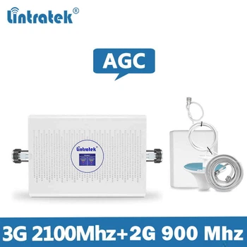 Комплект двухдиапазонного репитера Lintratek KW23C-GW с кабелем и антеннами