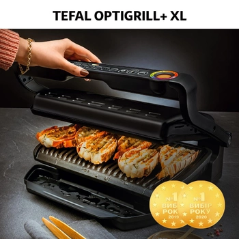 Гриль TEFAL OptiGrill+ XL GC722834