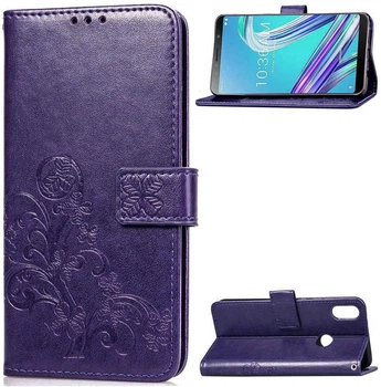 Чохол Clover для Asus Zenfone Max Pro (M1) / ZB601KL / ZB602KL / x00td Книжка шкіра PU фіолетовий Без бренду