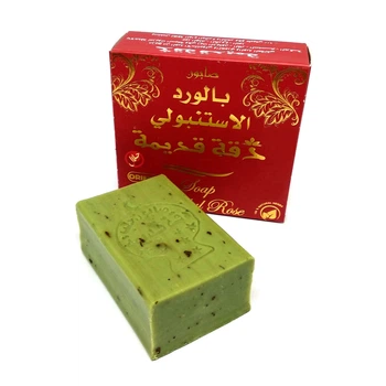 Мыло ручной работы по старинным сирийским рецептам DK Istambul Rose 100% Natural Стамбульская роза 10 масел